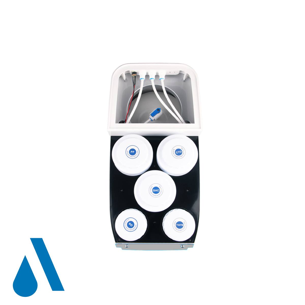Compact Reverse Osmosis Water Filter open