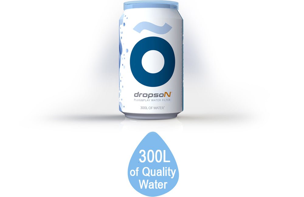 Dropson Portable Water Filter Can - Aquaclear.ie